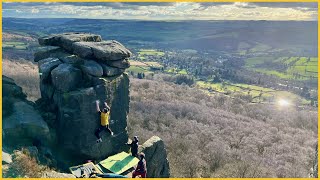 World Class Bouldering: Curbar Edge in The Peak District