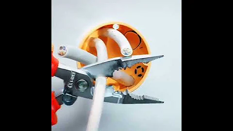 KNIPEX 13 96 200 Electrical Installation Pliers (silent demo)