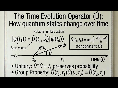 Quantum Mechanics 101: The Time Evolution Operator 
