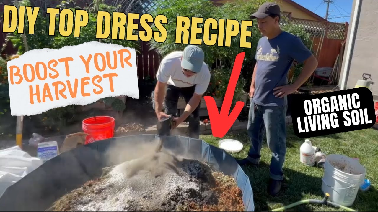 Epic Organic Cannabis Top Dressing Recipe to Boost Flower Harvest