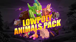 Lowpoly Animals pack video 1