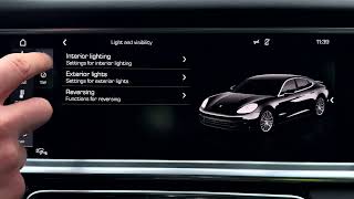 PORSCHE Panamera 4S – All Porsche Infotainment Settings