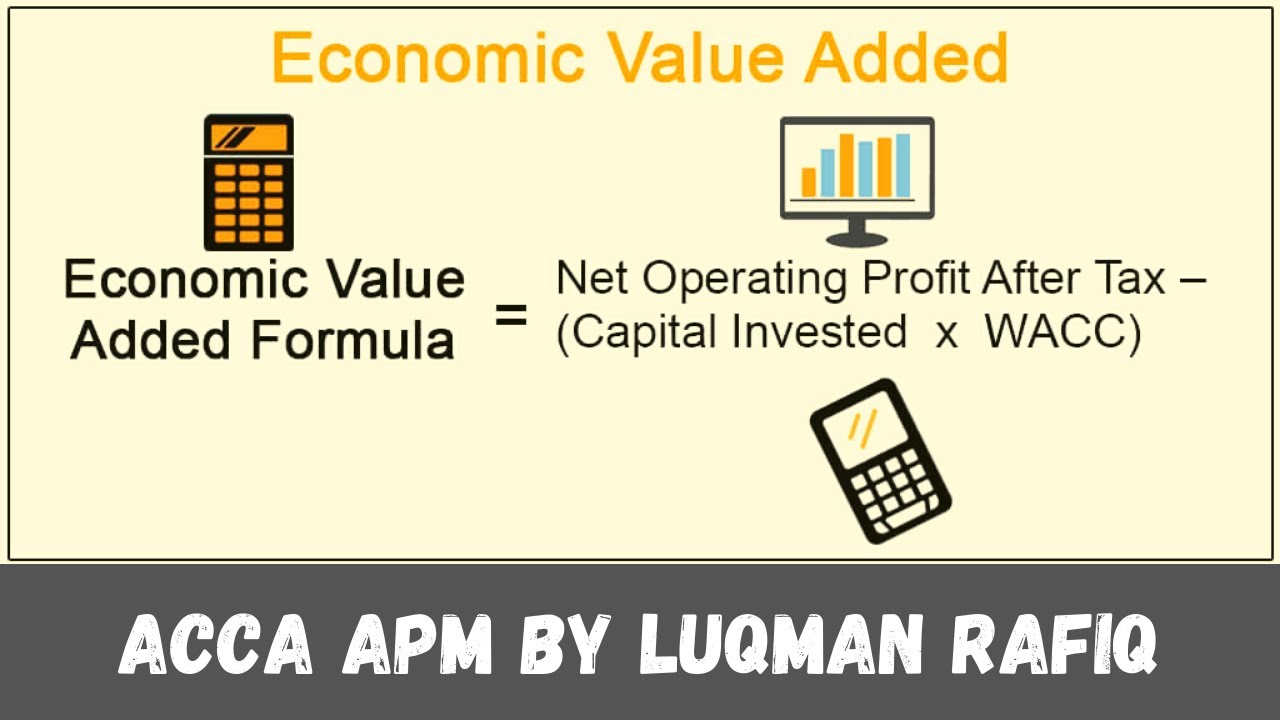 Acca Eva Example Economic Value Added (EVA) - For ACCA APM by Luqman Rafiq - YouTube