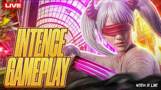 INTENSE GAMEPLAY WITH CHICKEN DINNER CHALLENGE WITH WITCH IS LIVE #live#bgmi#girlgamer