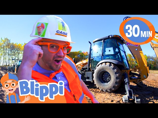 Blippi's Epic Tractor | Blippi Learns | Learn Colors and Science with ...