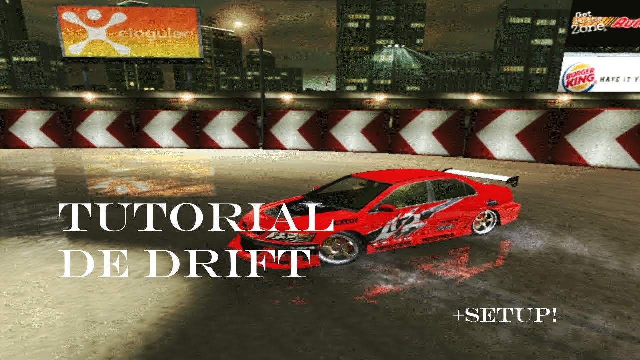 COMO FAZER DRIFT E CONFIGURAR O CARRO NO NFSU2!