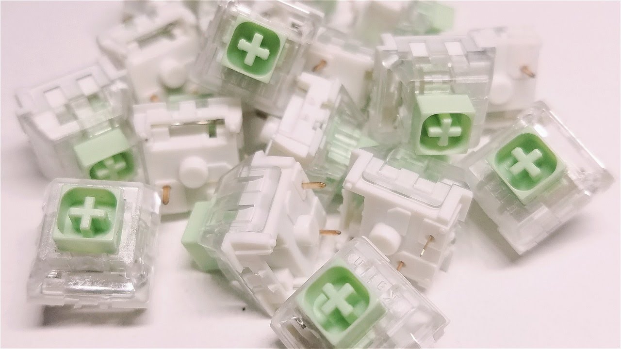 GK61X with stock NovelKeys x Kailh BOX Jade Thick Clicks switches Sound Test/Typing Test