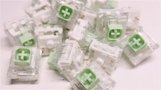 Gk61X With Stock Novelkeys X Kailh Box Jade Thick Clicks Switches Sound Testtyping Test