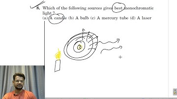 HC Verma chapter 17 light waves objective 1 question 8 solution