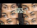 Best Colored Contacts For Dark Eyes| TTDEYE TRY-ON |