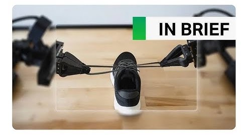 Google DeepMind teaches a robot to autonomously tie its shoes and fix fellow robots