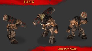Warcraft | Tauren | Warcraft Remake | Fan Art