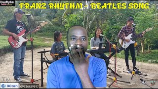 FRANZ RHYTHM - BEATLES SONG_Band version Father & Kids Bonding ( I want to hold your hand) REACTION