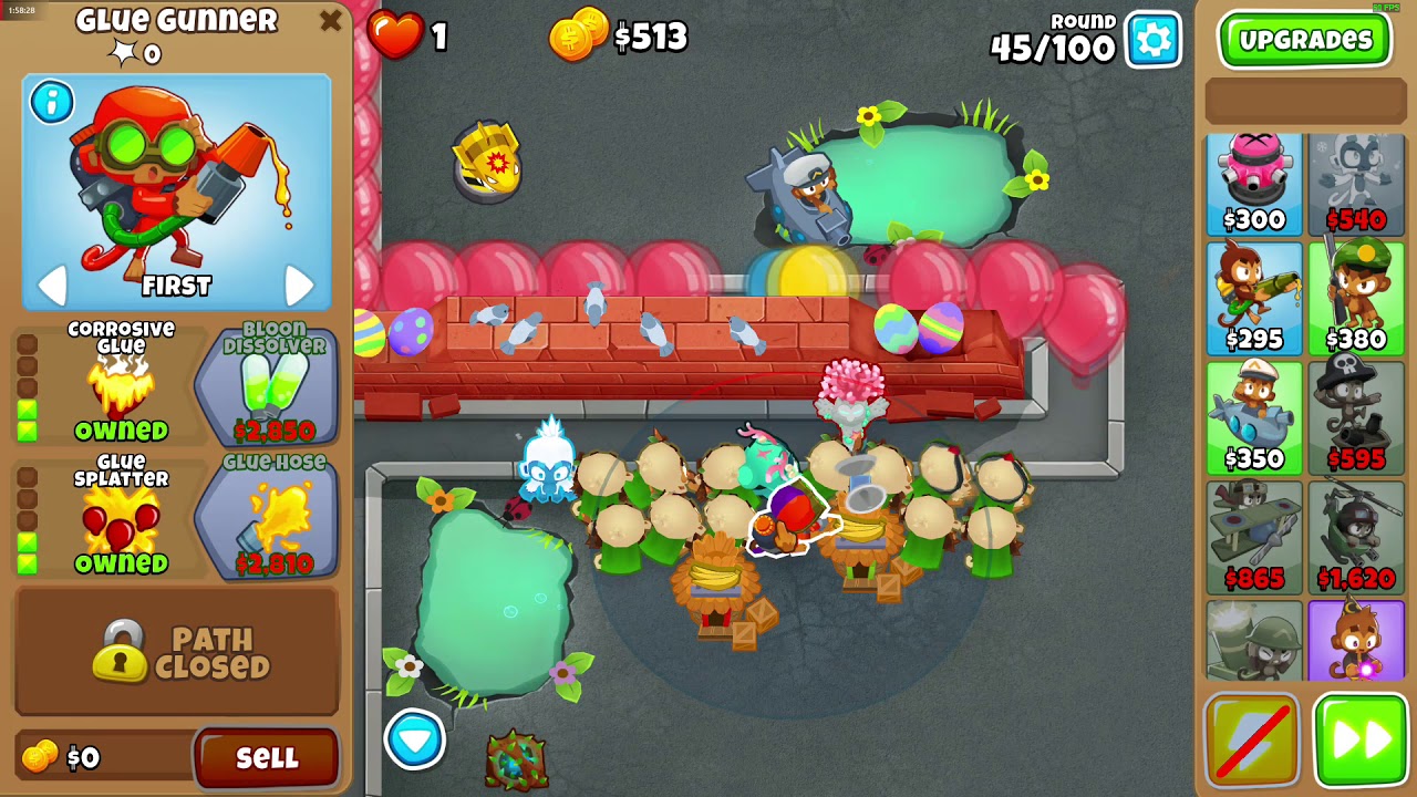 BTD6 Another Brick CHIMPS with Absolute Zero and Druid of The Jungle ...