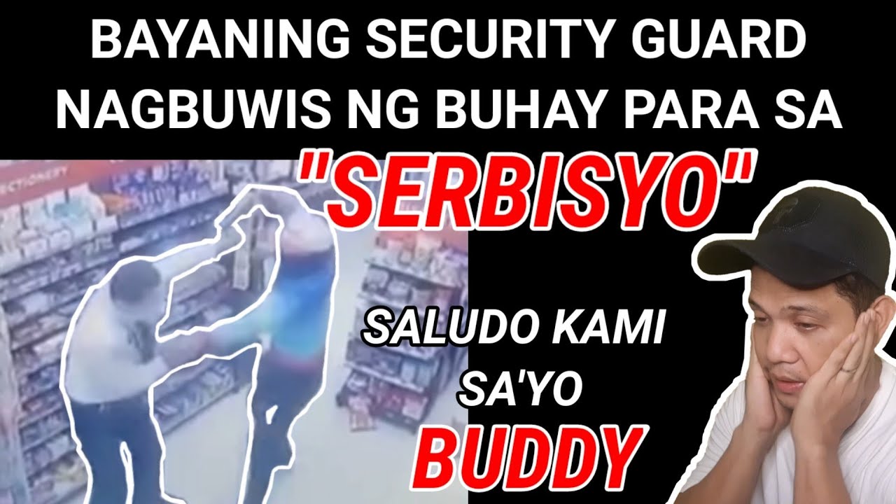 ROBBERY HOLD-UP SAPUL SA CCTV | HERO SECURITY GUARD VS 5 SUSPECTS