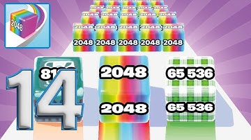 Jelly Run 2048 Gameplay part 14 - Android-iOS