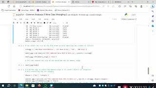 Common Analyses 3 More Data Wrangling 2