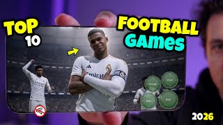 Top 10 Football Games for Android & iOS 2026 | High GRAPHICS Offline & Online screenshot 2