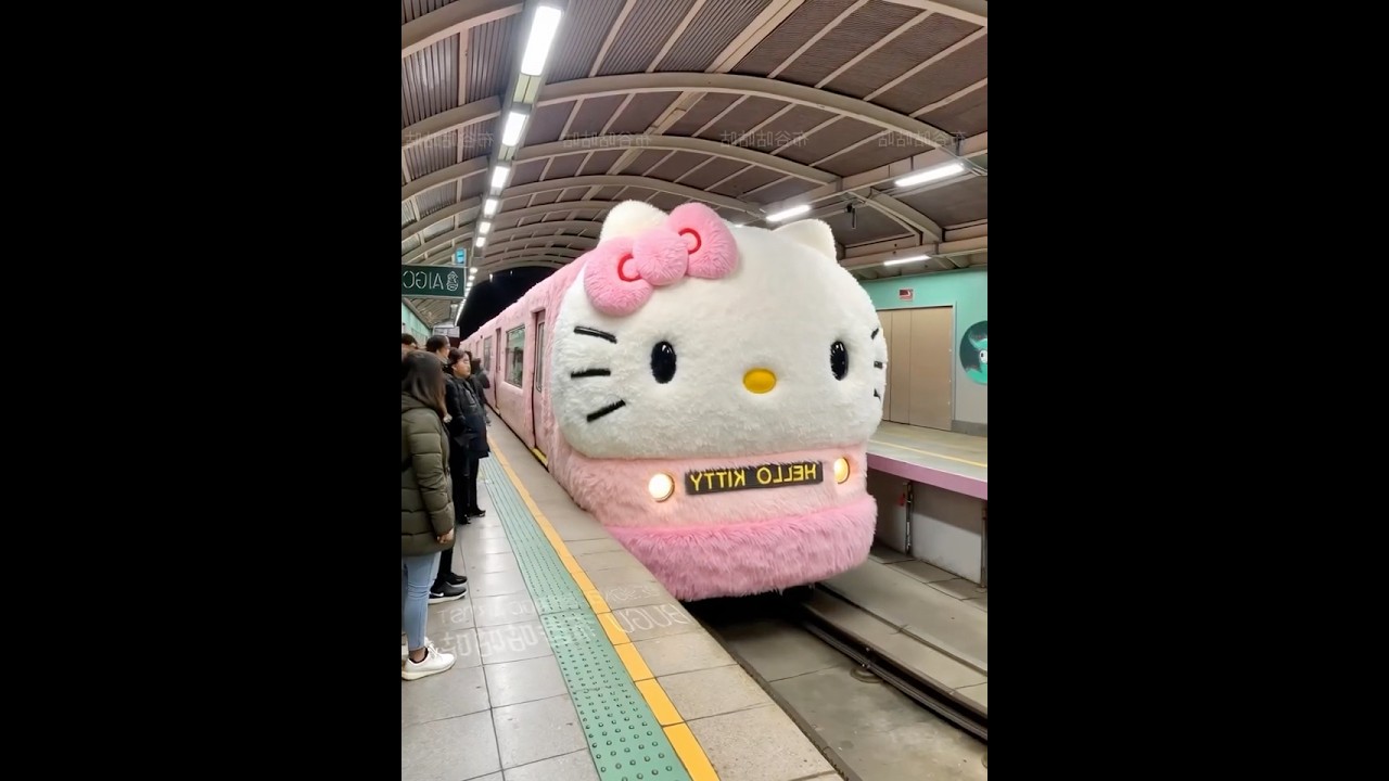 Hello Kitty Train 🥰 