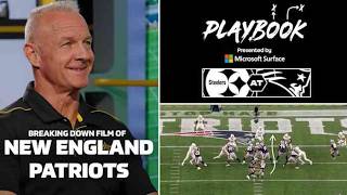 Information Inside the Patriots' ground attack | Playbook with Merril Hoge | Pittsburgh Steelers Guide
