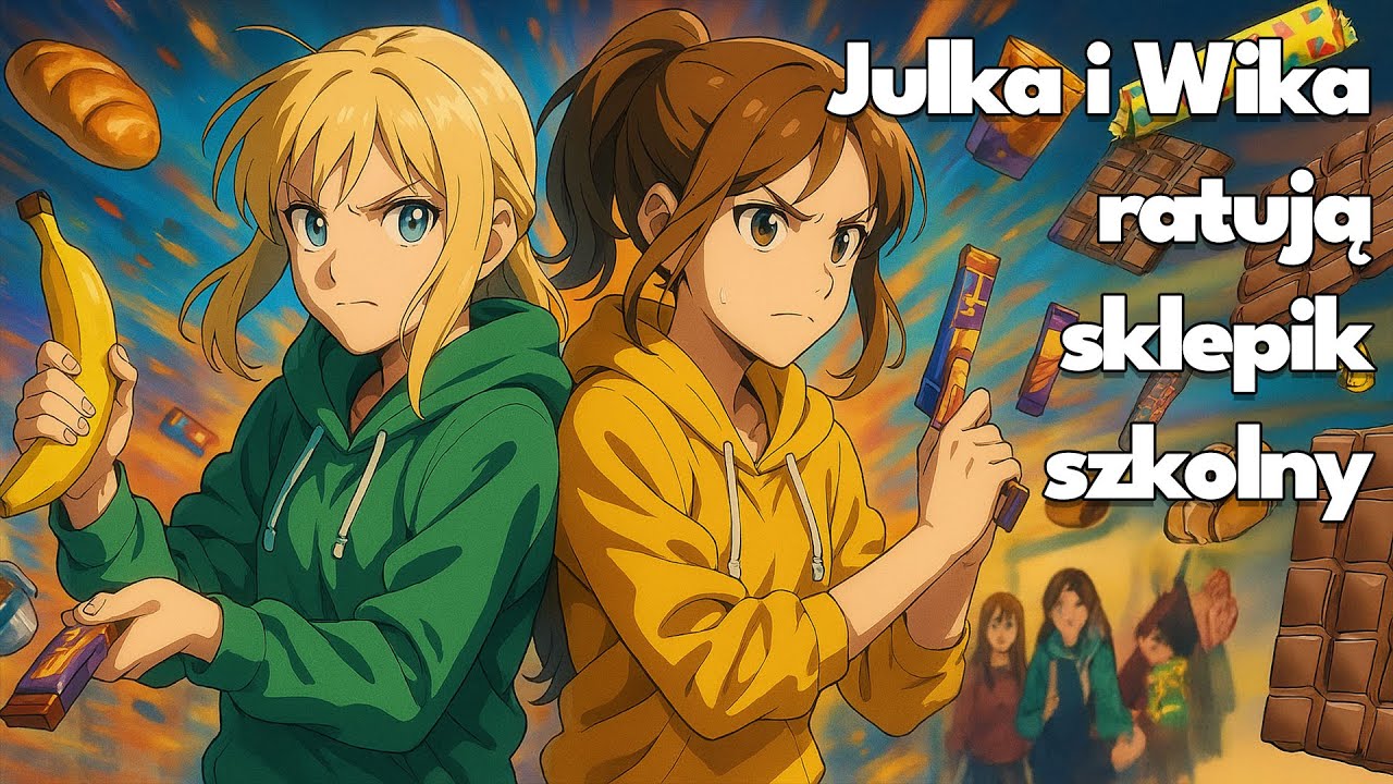 🍩🥤Julka i Wika ratują sklepik szkolny | Szalona kontrola w szkole! | HikariStory #audiobook