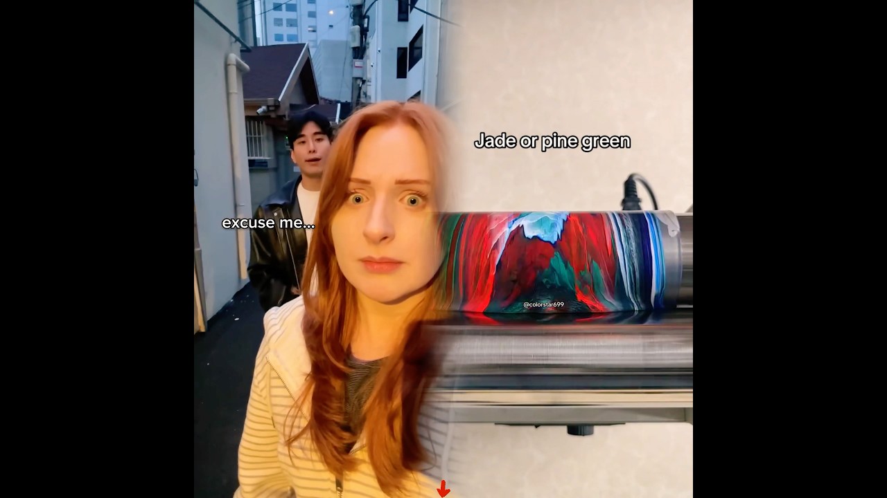 Followed by a Korean Guy?!