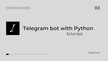Телеграм бот на Python | Эхо-бот