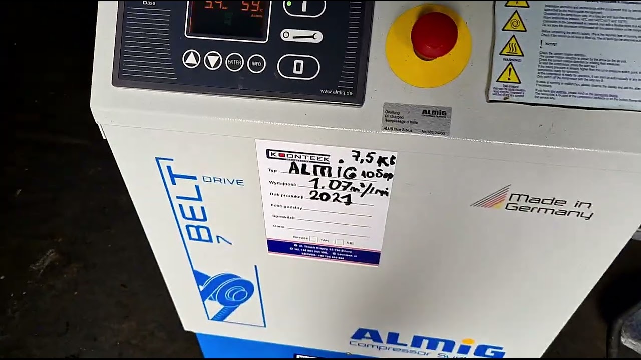 ALMIG BELT 7, 7,5kw, 2021r