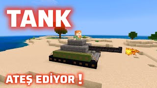 Mi̇necrafta Tank Yapmak Ataş Edi̇yor