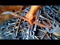 كيفية صنع المخل من حديد / How to make crowbar from iron