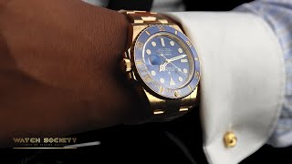 Rolex Submariner 126618LB Full Gold! & Winner Announcement