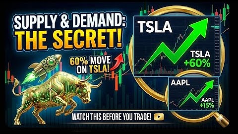 Winstgevende handelsstrategie Vraag en aanbod Volledige tutorial Aandelen kopen Goud TSLA GOOGLE ...