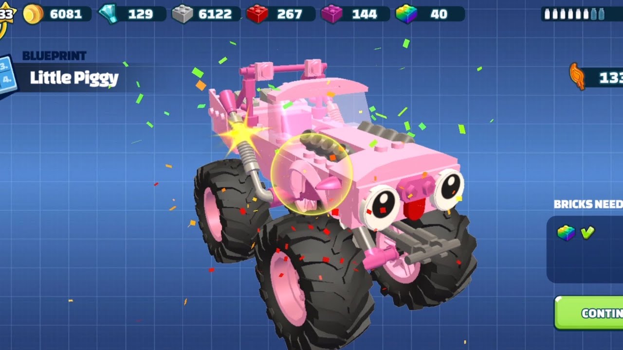 LEGO ADVENTURES🚀NEW LITTLE PIGGY🕶GLAMOUR GIRL STYLE