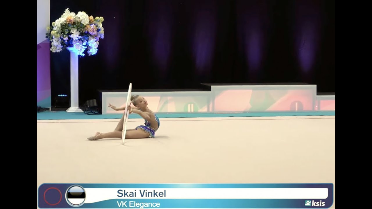 Eesti meistrivõistlused ilu  ja rühmvõimlemises 22.042022; Skai Vinkel rõngas
