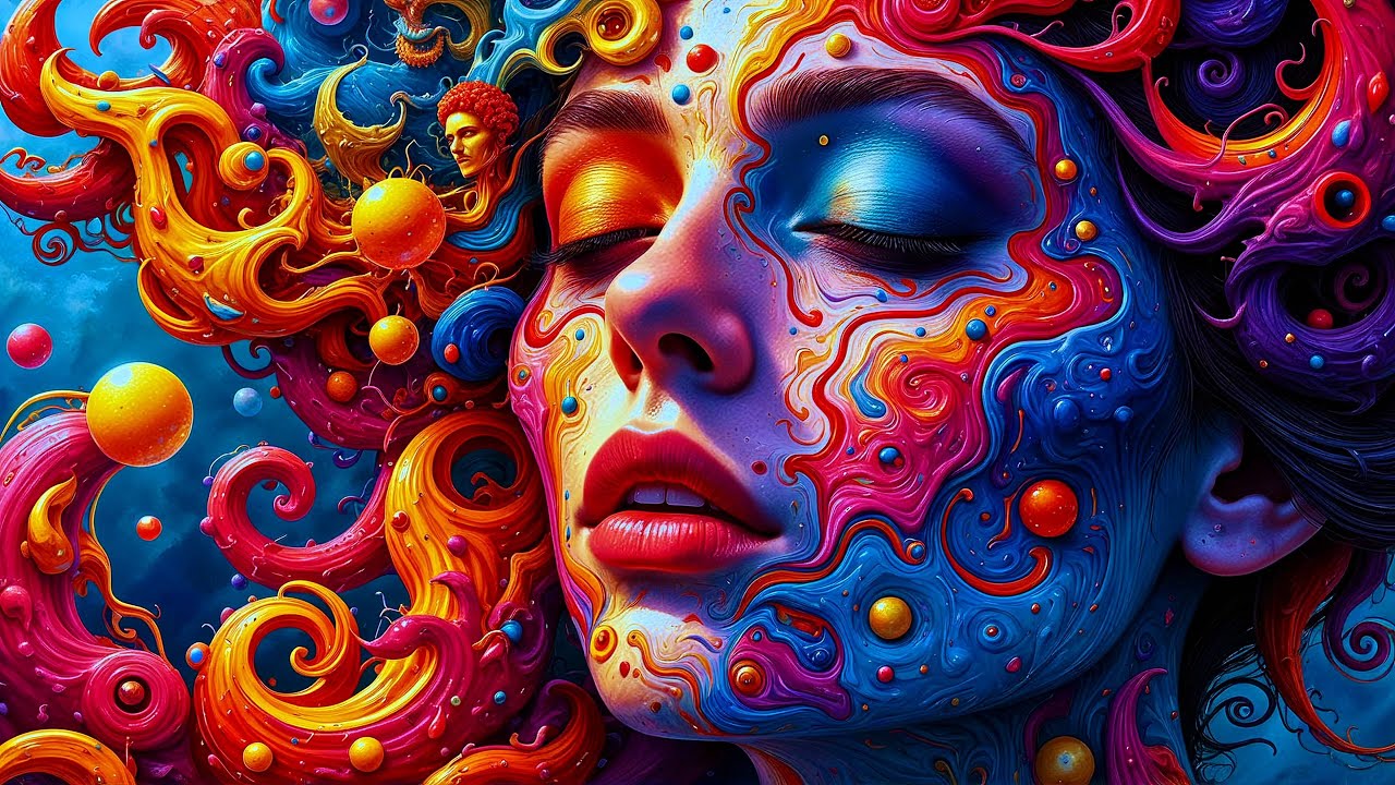 PSYCHEDELIC AI Quantum Canvas - AI Surreal Art - YouTube