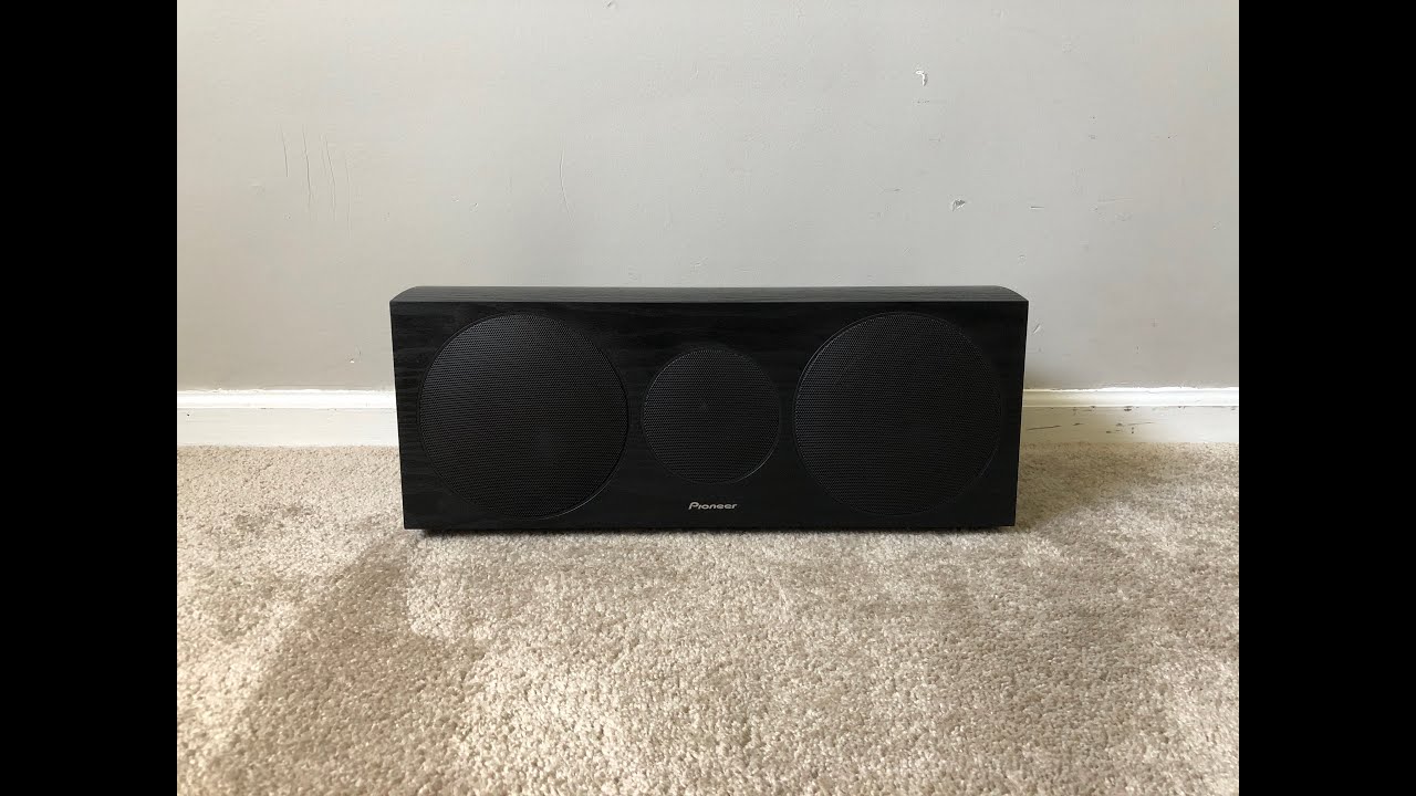 Pioneer SP-C21 Home Theater Center Channel Surround Speaker by