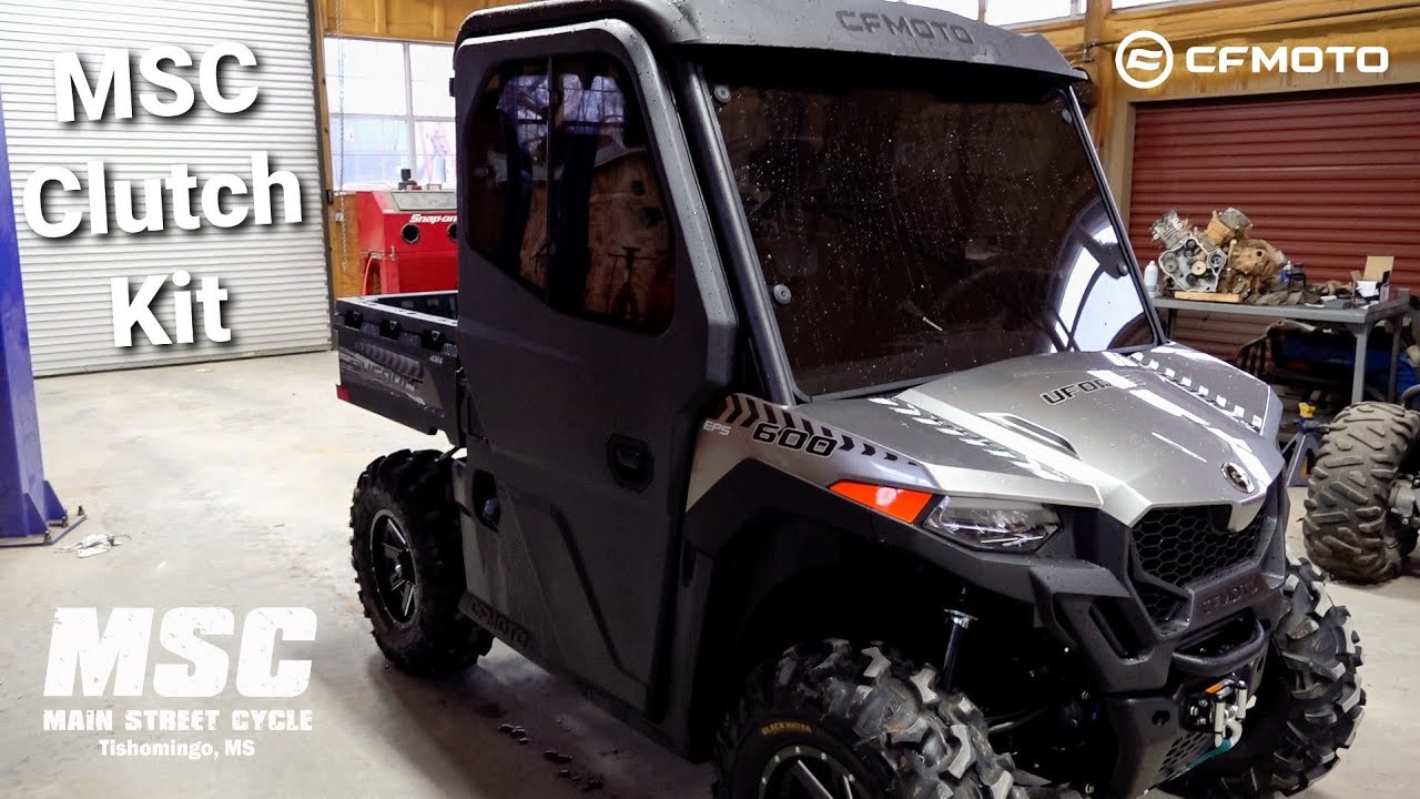 CFMOTO UFORCE 600 MSC Clutch Kit Testing Improve Low & Mid Range Pull