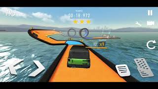 Mega rampa corrida com novo carro game 3d Android ios screenshot 1