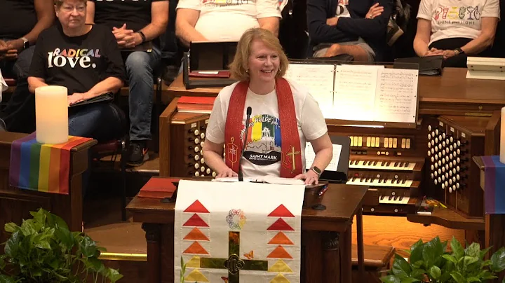 Methodist Bishop's LGBTQ+ Pride Sermon - Saint Mar...