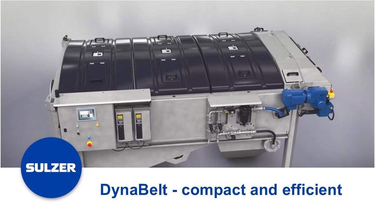 DynaBelt belt filter - compact and efficient wastewater filtration