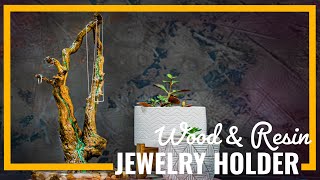 How To Make A Jewelry Holder Out Of Real Wood