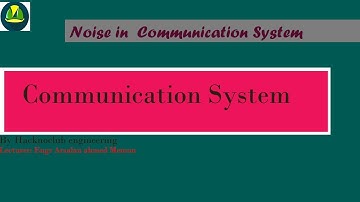 What is Noise in Communication System