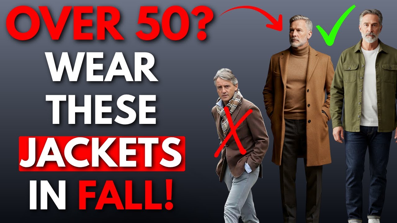 10 Best Fall Jackets for Men Over 50 (Look Instantly Sharp!) - YouTube