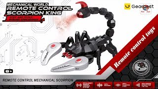 FEILUN Simulation Spray Remote Control Scorpion Toy - Gearbest.com