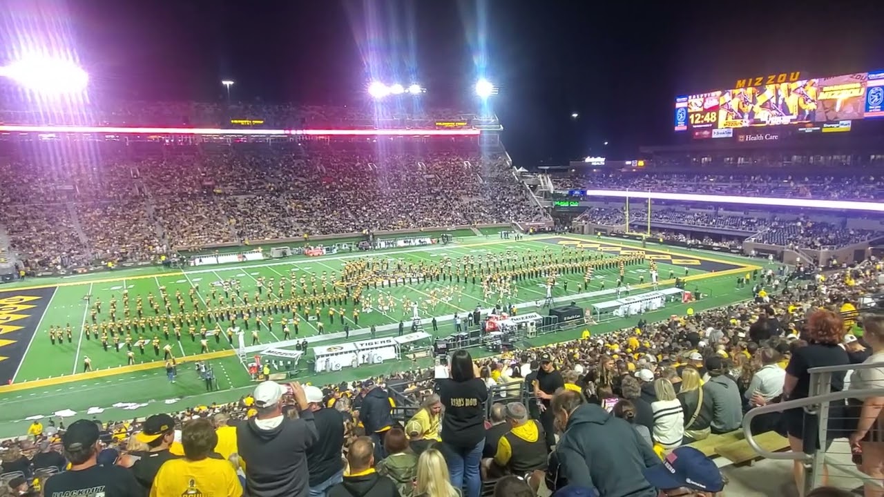 Marching Mizzou halftime show 11/15/2025