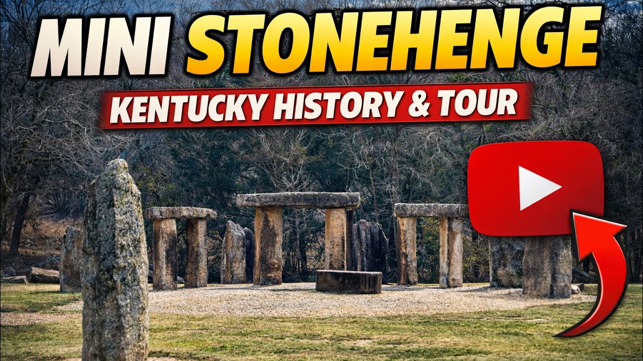 Mini Stonehenge in Kentucky | History, Hidden Gem & Full Tour ROADSIDE ATTRACTION 