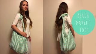 KNITTING TUTORIAL-MARKET/BEACH TOTE