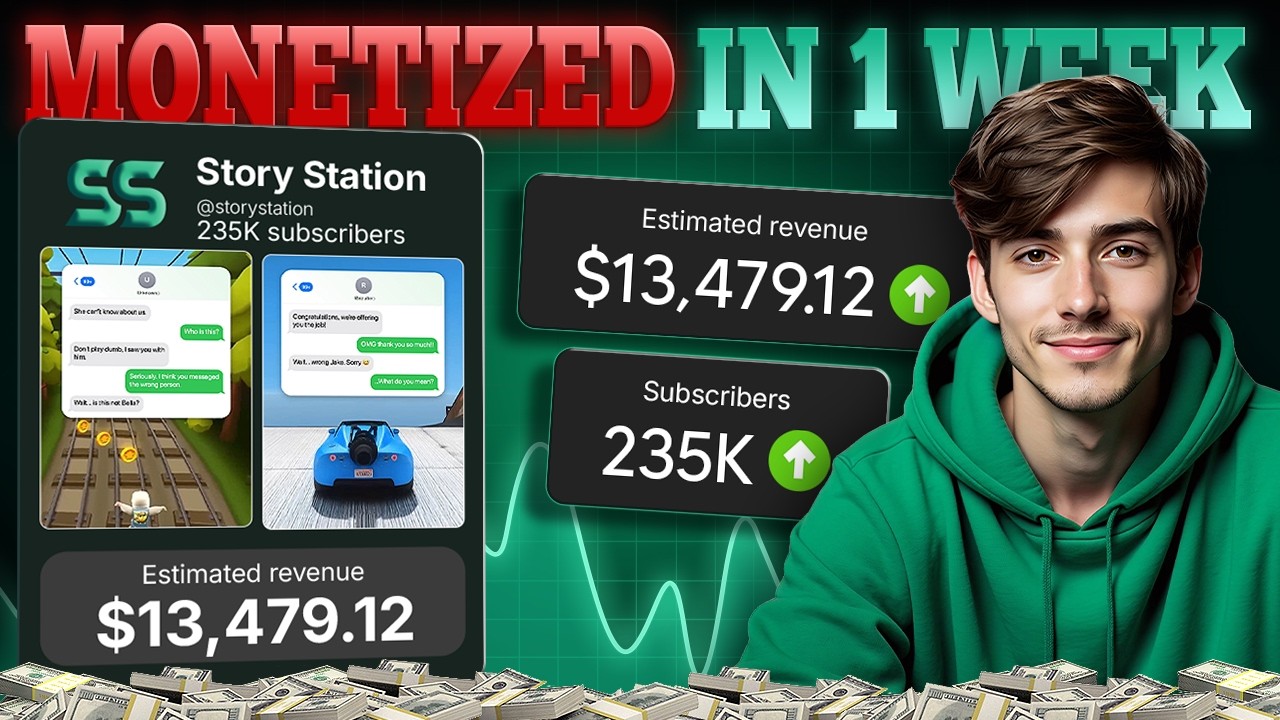 How I Built a VIRAL Shorts Channel Using a Secret AI Formula - YouTube