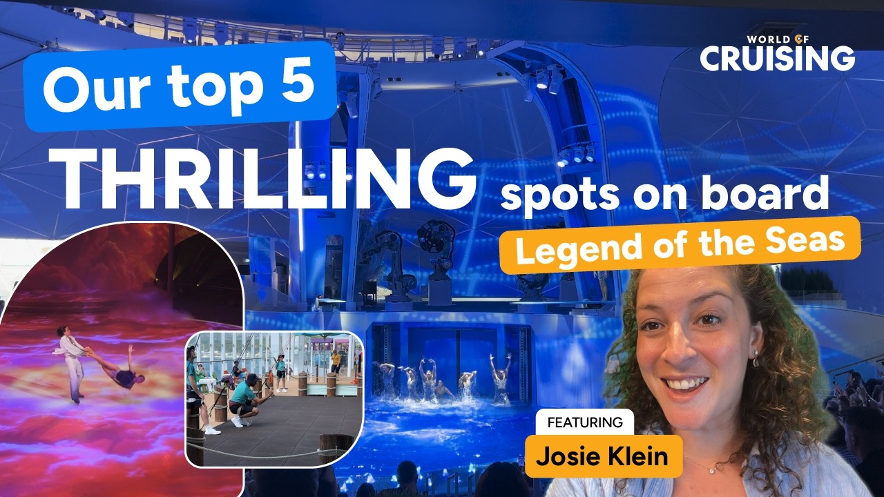 Our top 5 thrilling spots onboard Legend of the Seas
