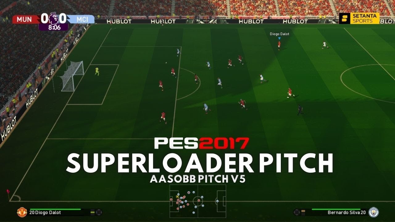 PES 2017 aasobb Pitch V5 for SUPERLOADER